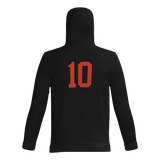 Outlaws 60/40 Cotton Blend DTF Fleece Hoodie W/ Number