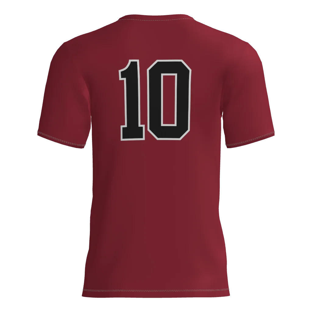 Outlaws Short Sleeve Dri-Gear DTF Tee Shirt W/Number