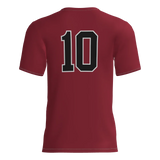 Outlaws Short Sleeve Dri-Gear DTF Tee Shirt W/Number