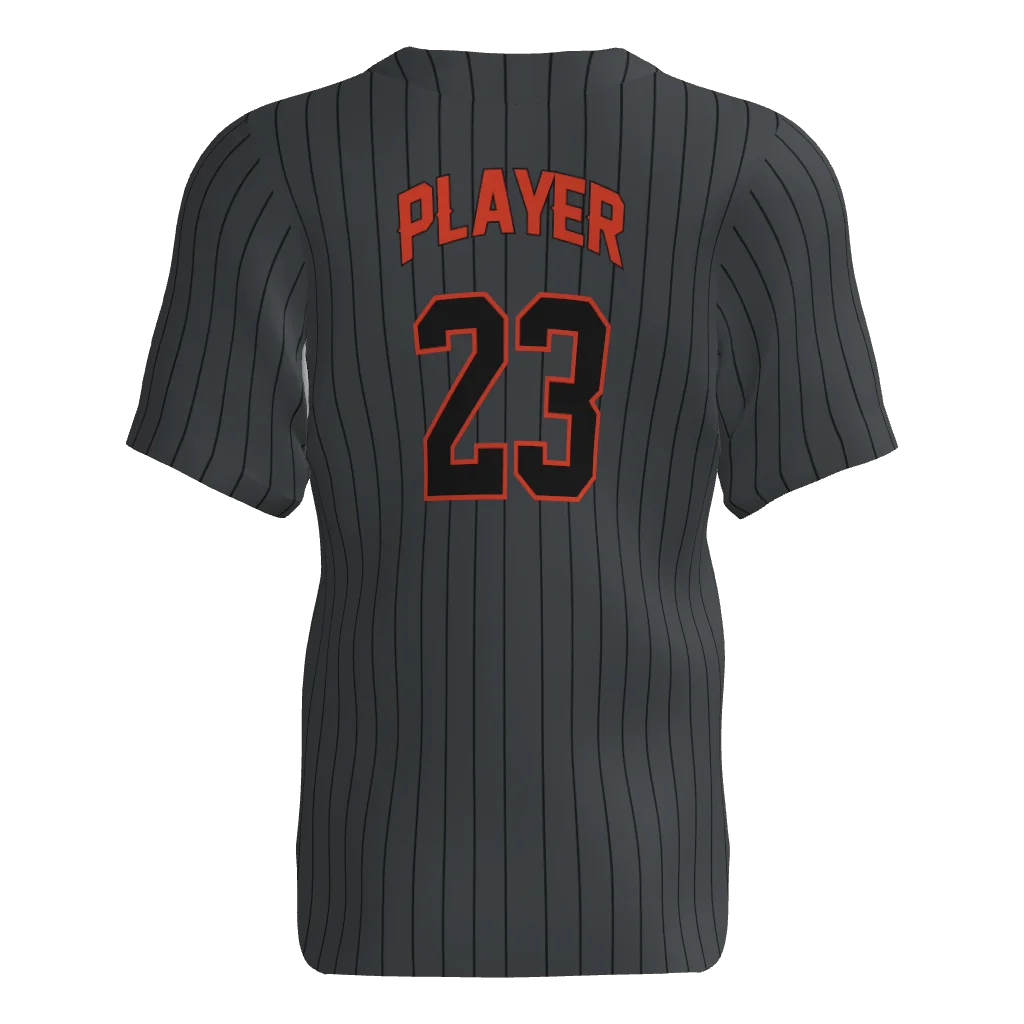 Outlaws Full Button Short Sleeve Game Jersey