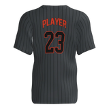 Outlaws Full Button Short Sleeve Game Jersey