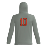 Outlaws 60/40 Cotton Blend DTF Fleece Hoodie W/ Number