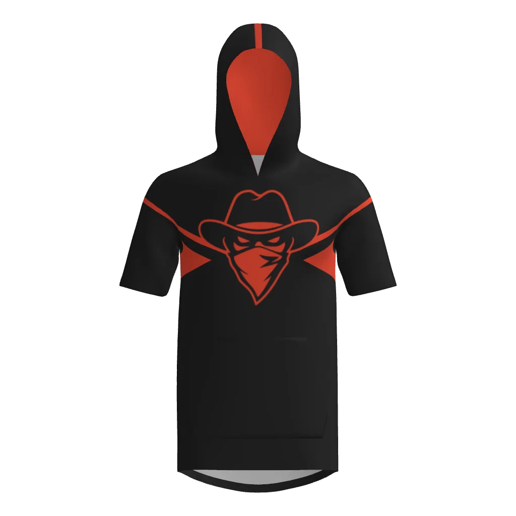Outlaws Short Sleeve Sublimated Hoodie