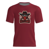 Outlaws Short Sleeve Dri-Gear DTF Tee Shirt W/Number