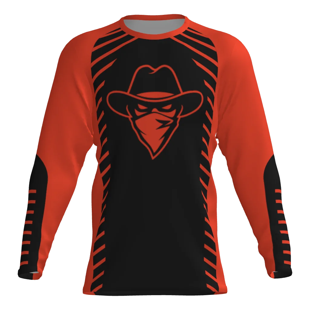 Outlaws Long Sleeve Dri-Gear Sublimated T-Shirt
