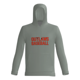 Outlaws 60/40 Cotton Blend DTF Fleece Hoodie W/ Number
