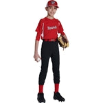 Champro Cycle Pull Up Baseball Pant W/Belt Loops - Black