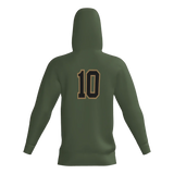 Recruits Sublimated Fleece Hoodie W/ Number