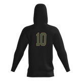 Recruits Sublimated Fleece Hoodie W/ Number
