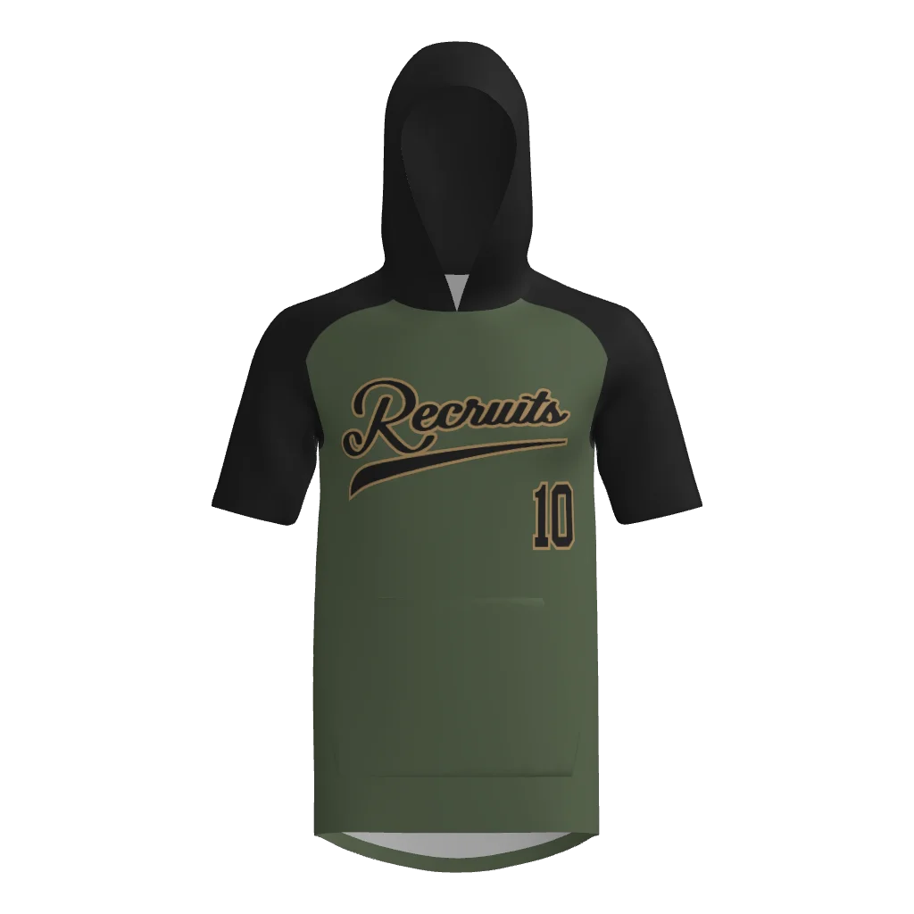 Recruits Short Sleeve Sublimated Hoodie