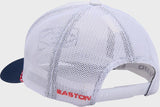 New Easton Vintage Rope Hat, White/Navy/Red