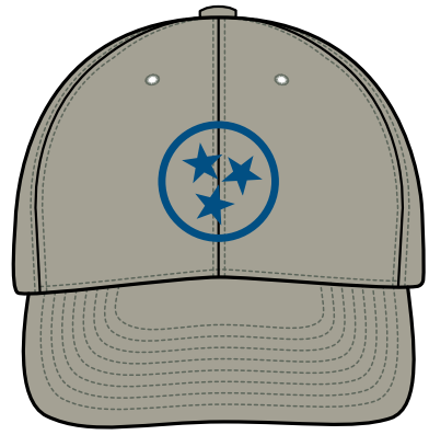 Tristar Royals Champro MVP Flex-Fit Game Cap - Tristar