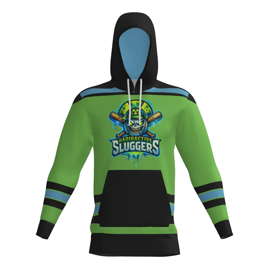 Radioactive Sluggers Sublimated Fleece Player Hoodie