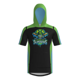 Radioactive Sluggers Short Sleeve Sublimated Player Hoodie