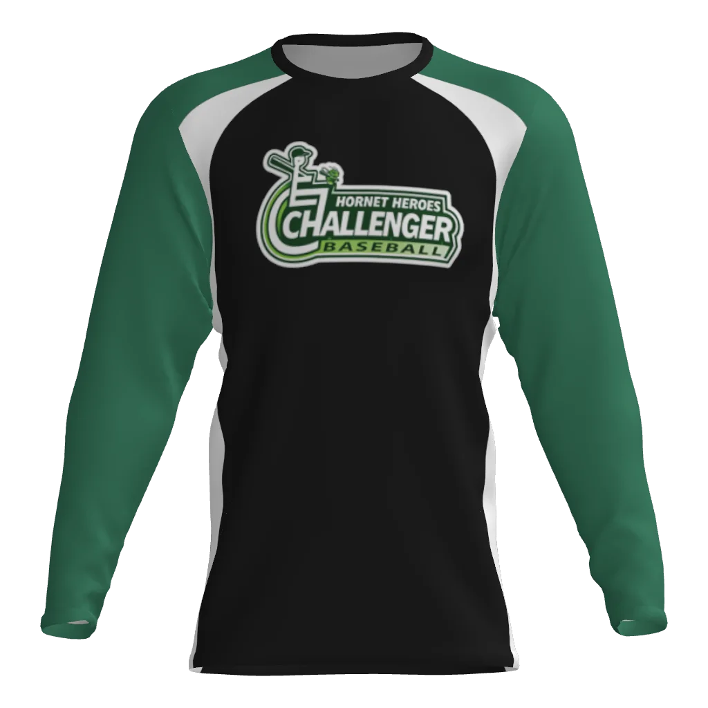 Carter Challengers Player Long Sleeve Dri-Gear Sublimated Tee Shirt