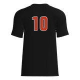 Sevier Heat Short Sleeve Dri-Gear Sublimated Tee Shirt - Black