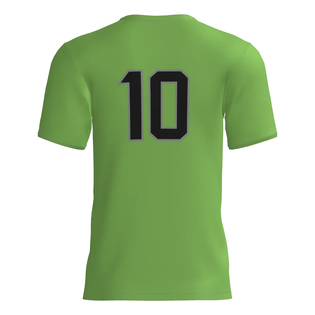 Bower Lightning Short Sleeve Dri-Gear DTF Tee Shirt W/Number