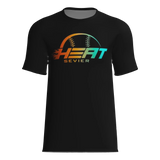 Sevier Heat Short Sleeve Dri-Gear Sublimated Tee Shirt - Black