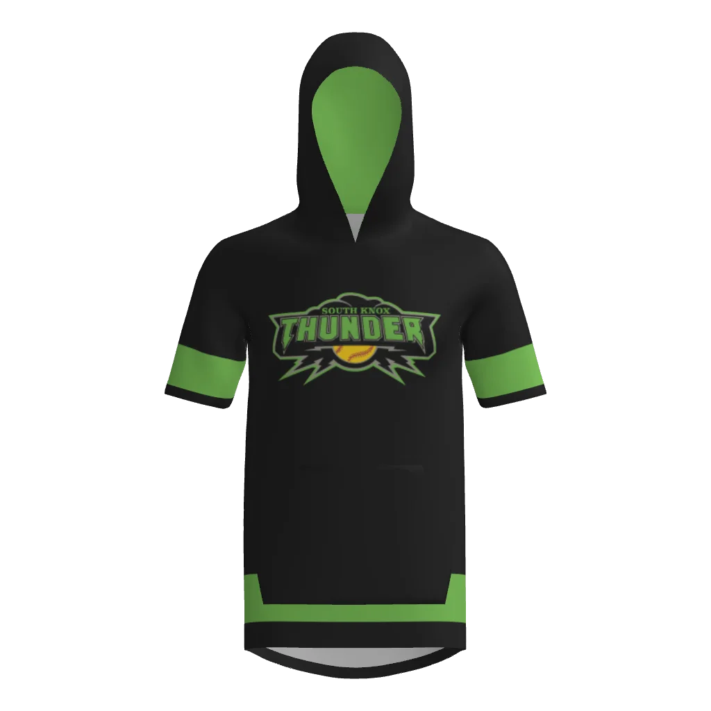South Knox Thunder Short Sleeve Sublimated Hoodie