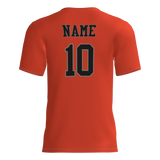 Tigers Short Sleeve Dri-Gear DTF Tee Shirt W/ Name & Number