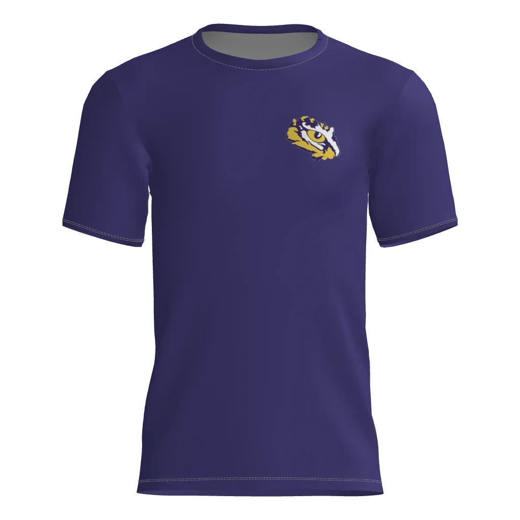 Tigers Short Sleeve Cotton Blend DTF Fan Tee Shirt