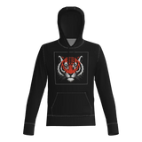 Tigers 60/40 Cotton Blend DTF Fleece Hoodie W/ Number