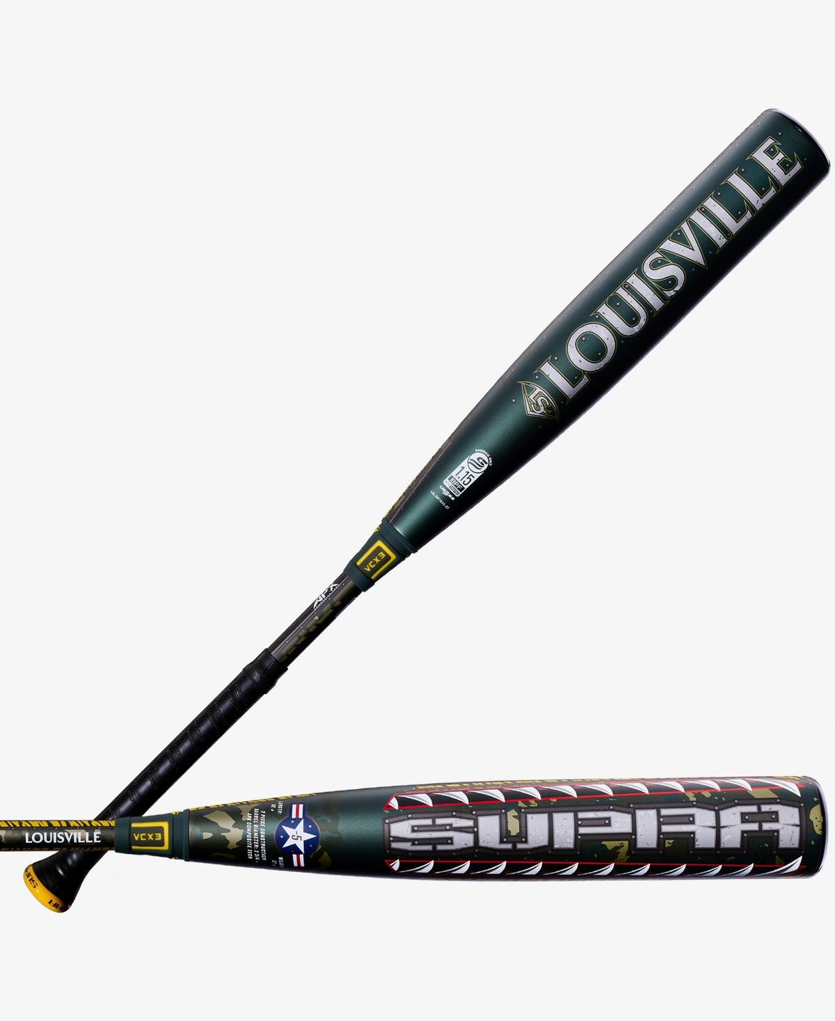 New 2027 Louisville Slugger Supra™ Tigershark (-10, -8, -5) 2 ¾” USSSA Baseball Bat