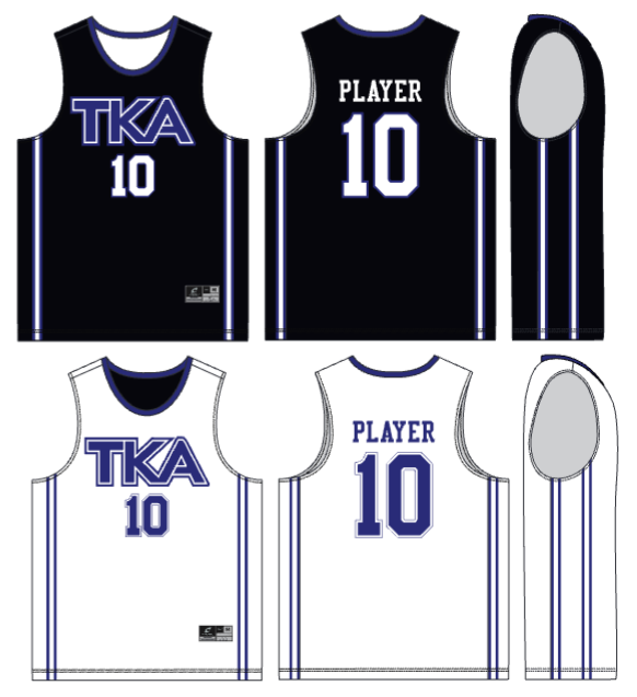TKA Jr Pro Reversable Basketball Jersey