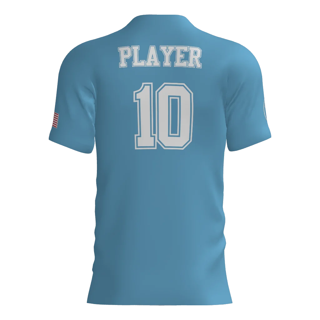 Tristar Elite 9u 2-Button Game Jersey - Blue