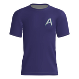 Alcoa Vipers Purple Short Sleeve Dri-Gear DTF Tee Shirt W/Number