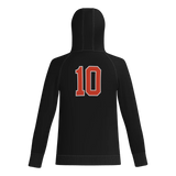 Vols 60/40 Cotton Blend Women's DTF Fleece Hoodie W/ Number
