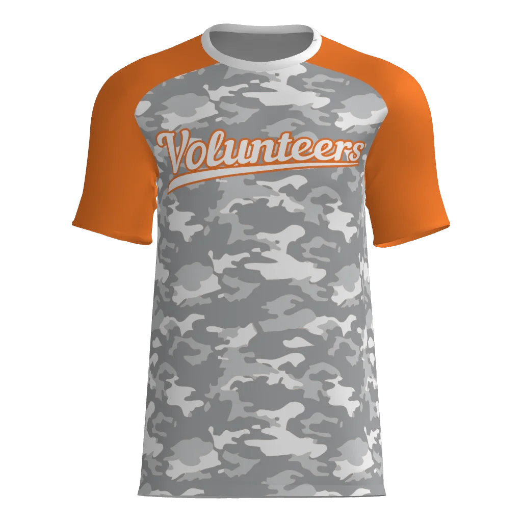 Vols Short Sleeve Dri-Gear Sublimated Player Tee Shirt - Camo