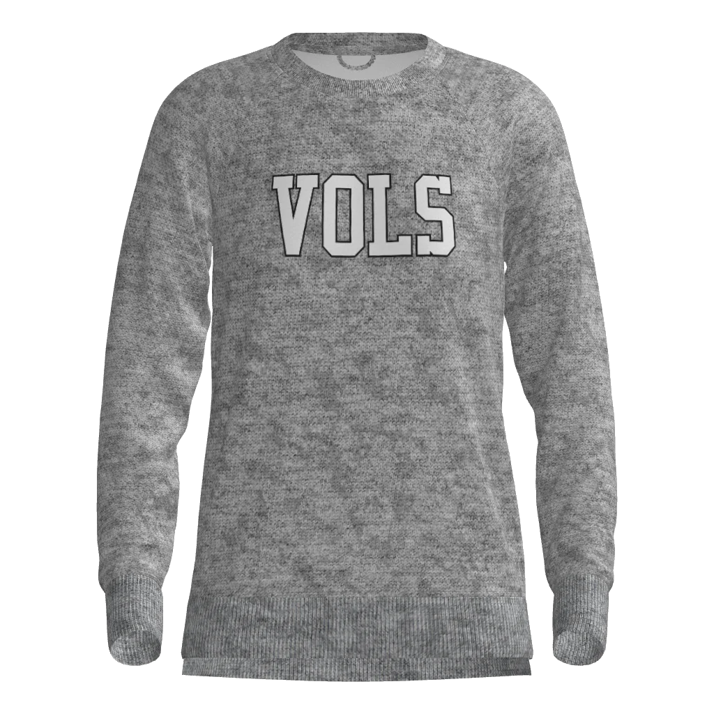 Vols Victory Fleece Women's Split Hem Crew Neck Sweatshirt