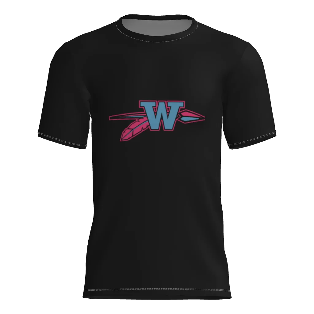Warriors Short Sleeve Dri-Gear DTF Tee Shirt W/ Name & Number