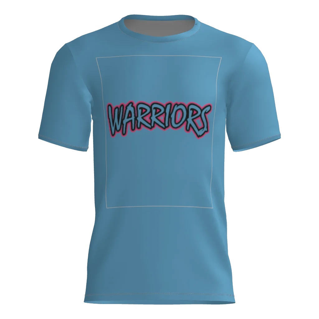 Warriors Short Sleeve Dri-Gear DTF Tee Shirt W/ Name & Number
