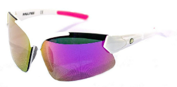 Rawlings Youth Sunglasses White W/Pink Mirror