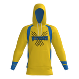 Wolverines Sublimated Fleece Hoodie W/ Number