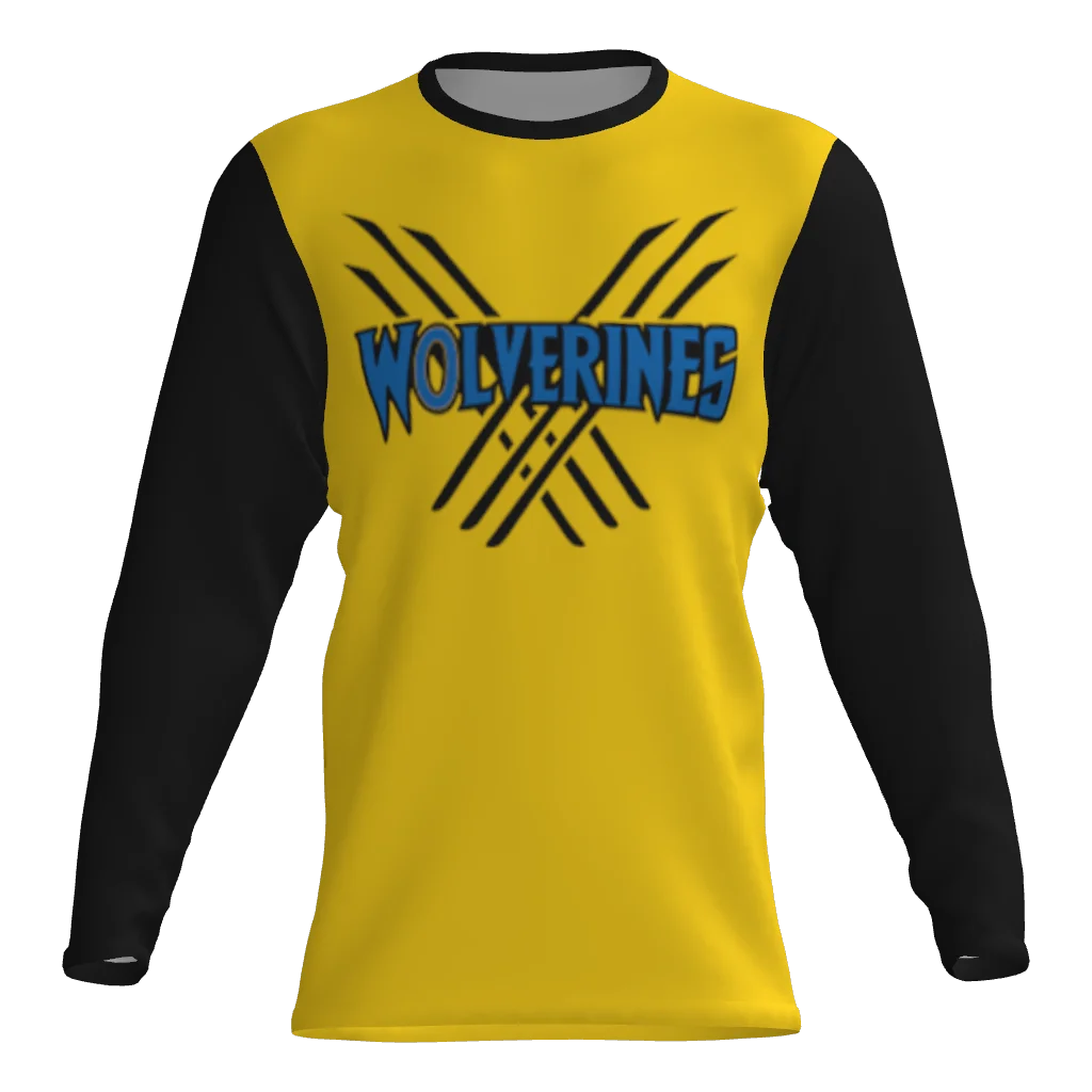 Wolverines Long Sleeve Dri-Gear Sublimated T-Shirt